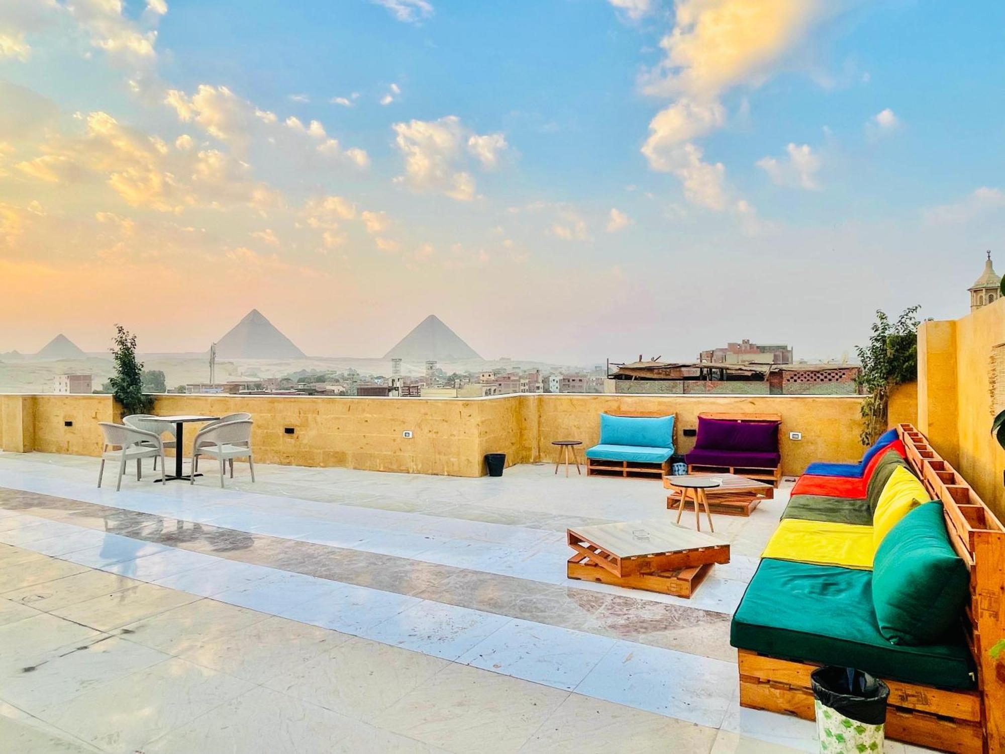 Palm Pyramids View Inn Kafrat al Jabal ภายนอก รูปภาพ