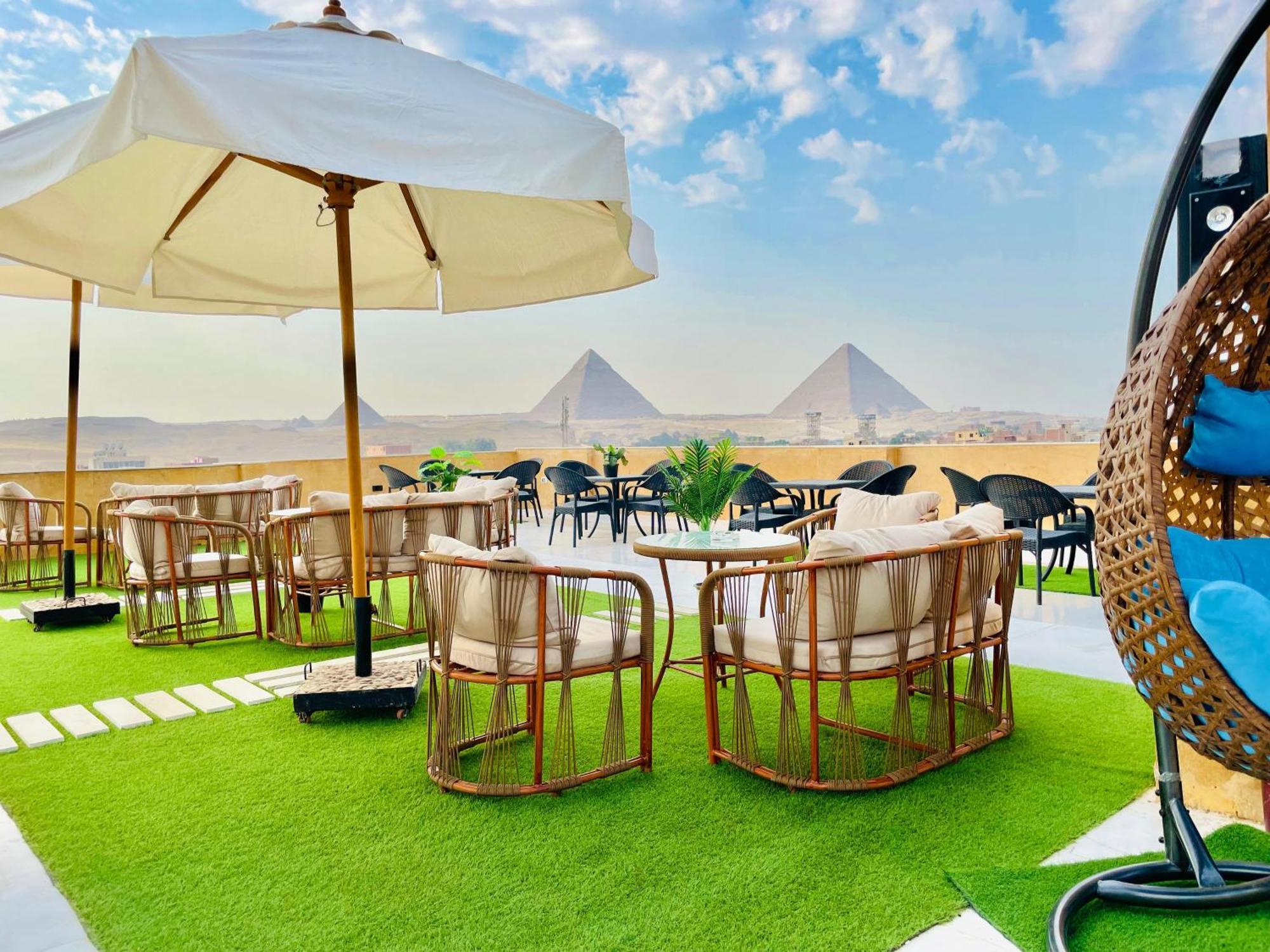 Palm Pyramids View Inn Kafrat al Jabal ภายนอก รูปภาพ